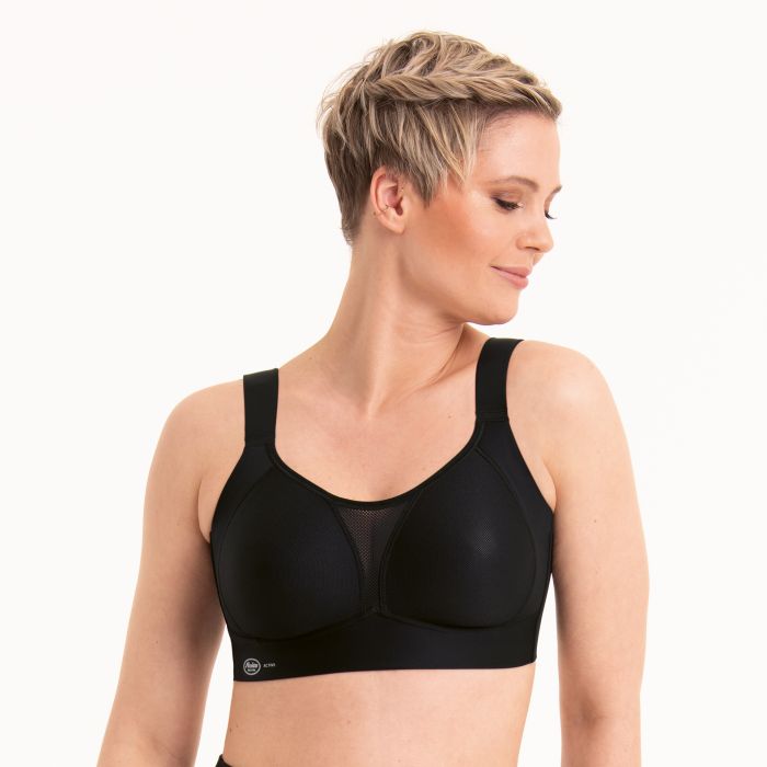 Anita Smart Control Sports Bra - Black