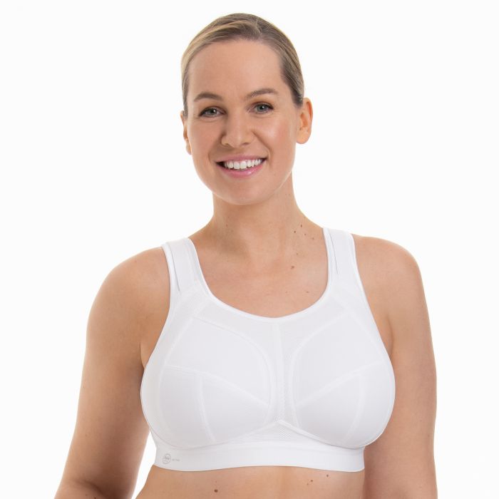 Anita Extreme Control Plus - Full Cup Sports Bra (White)